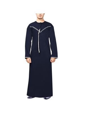 NAVY BLUE EMIRAATI THOBE