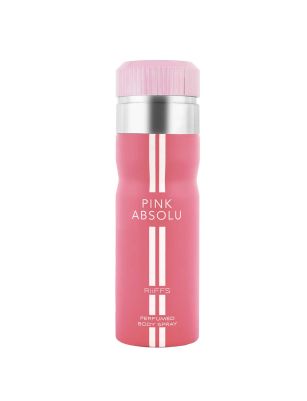RiiFFS Pink Absolu Premium Imported Deodorant, Fresh & Soothing Fragrance, Long Lasting Body Spray For Women, Made in UAE, 200ml