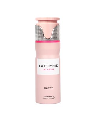 RiiFFS La Femme Bloom Premium Deodorant, Fresh & Soothing Fragrance, Long Lasting Body Spray For Women, 200m