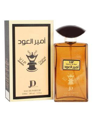 JD Collection VIP Ameer Al Oud Premium Scent, Fresh & Soothing Fragrance, Long Lasting Perfume Spray For Men, 100ml