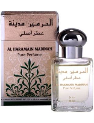 Al Haramain Madina Fragrance 15ml Roll on Perfume Oil Floral Attar