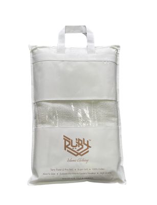 High Quality Adult Ihram Towel 2pcs set 100% Cotton Standard Size