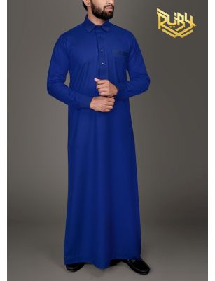 ROYAL BLUE PREMIUM THOBE
