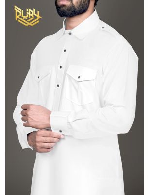 White Mens Pathani